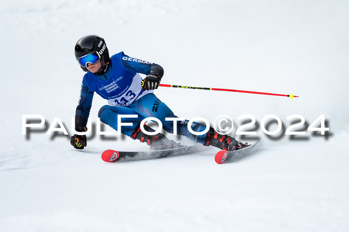 Bayerische Schülermeisterschaft RS 21.01.2024, Lenggries