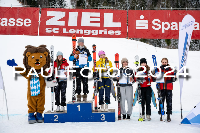 Bayerische Schülermeisterschaft RS 21.01.2024, Lenggries
