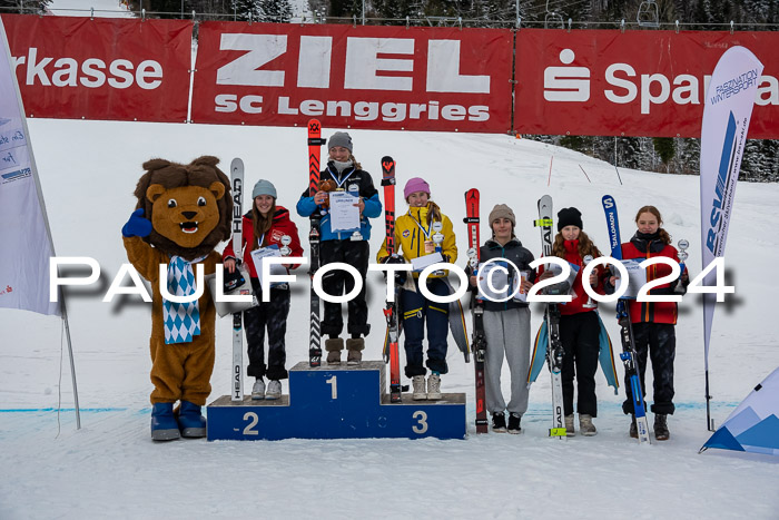 Bayerische Schülermeisterschaft RS 21.01.2024, Lenggries