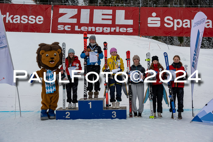 Bayerische Schülermeisterschaft RS 21.01.2024, Lenggries