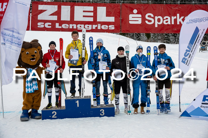 Bayerische Schülermeisterschaft RS 21.01.2024, Lenggries
