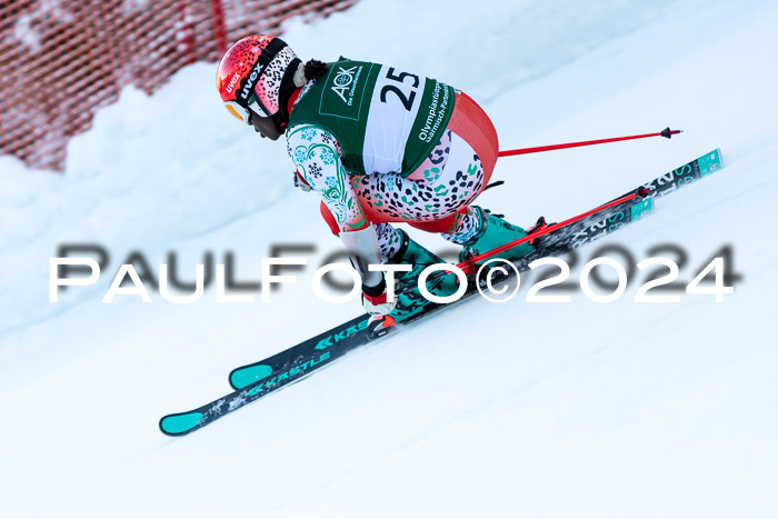 CIT FIS Riesenslalom, Damen + Herren, Bayerische  Meistersachaft 09.02.2023