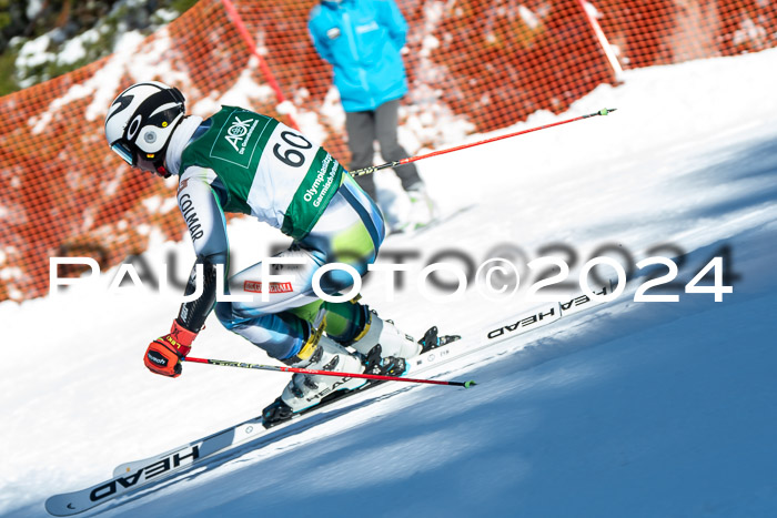 CIT FIS Riesenslalom, Damen + Herren, Bayerische  Meistersachaft 09.02.2023