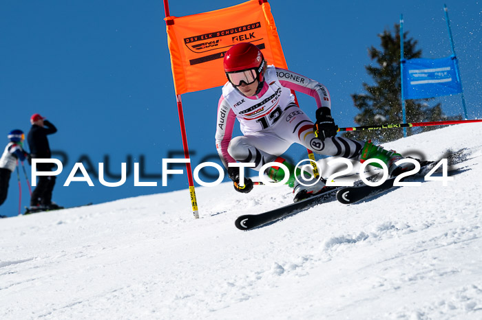 DSV ELK Schülercup Alpin U14 RS, 08.03.2024
