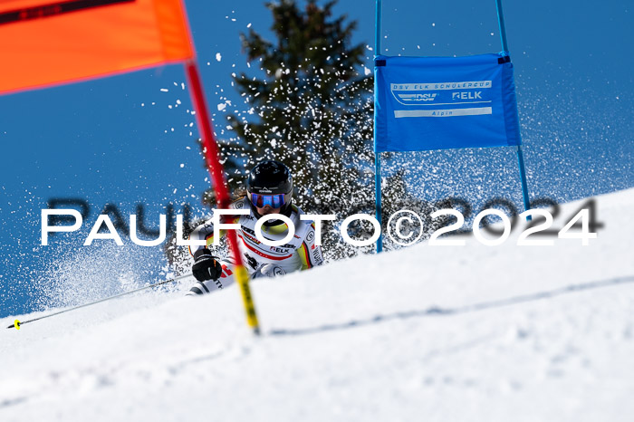 DSV ELK Schülercup Alpin U14 RS, 08.03.2024