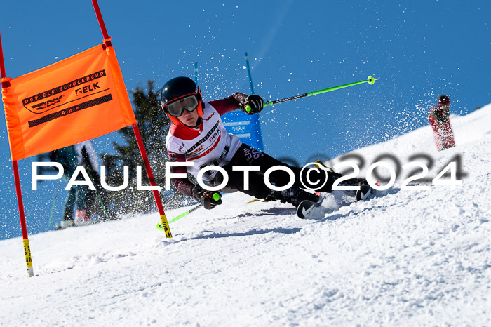 DSV ELK Schülercup Alpin U14 RS, 08.03.2024
