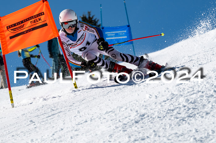 DSV ELK Schülercup Alpin U14 RS, 08.03.2024
