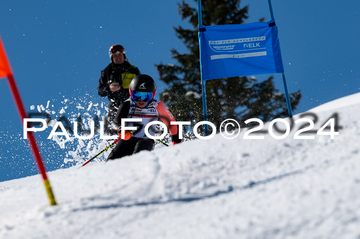 DSV ELK Schülercup Alpin U14 RS, 08.03.2024