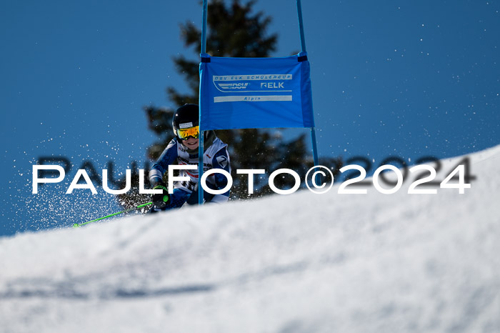 DSV ELK Schülercup Alpin U14 RS, 08.03.2024