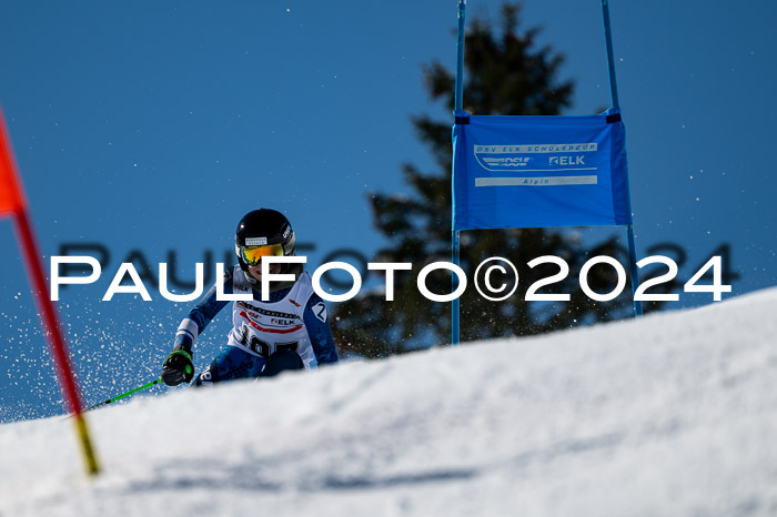 DSV ELK Schülercup Alpin U14 RS, 08.03.2024