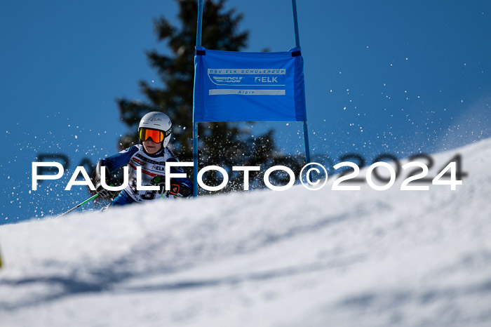 DSV ELK Schülercup Alpin U14 RS, 08.03.2024