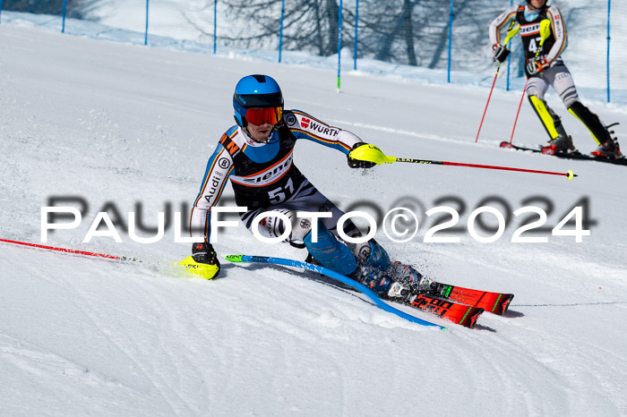 NC Slalom  Damen + Herren Axams, 23.03.2024