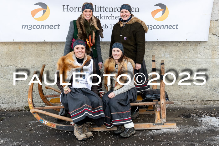 54. Hornschlittenrennen Partenkirchen, 06.01.2025