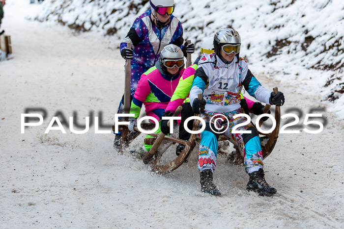 54. Hornschlittenrennen Partenkirchen, 06.01.2025