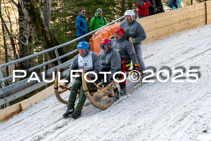 54. Hornschlittenrennen Partenkirchen, 06.01.2025