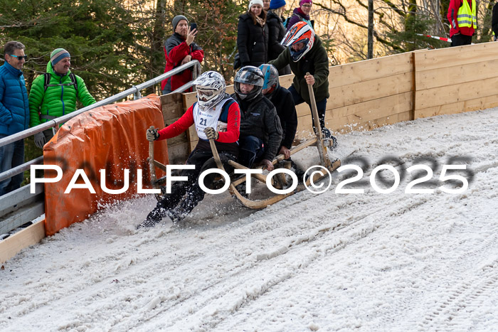 54. Hornschlittenrennen Partenkirchen, 06.01.2025
