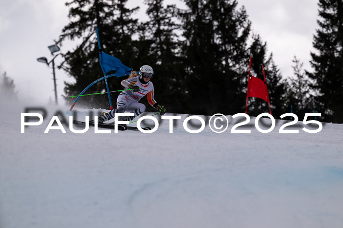FIS Riesenslalom, Damen + Herren, Deutsche Jugendmeistersachaft 24.01.2025