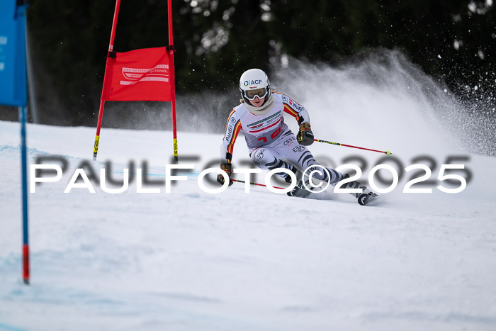 FIS Riesenslalom, Damen + Herren, Deutsche Jugendmeistersachaft 24.01.2025