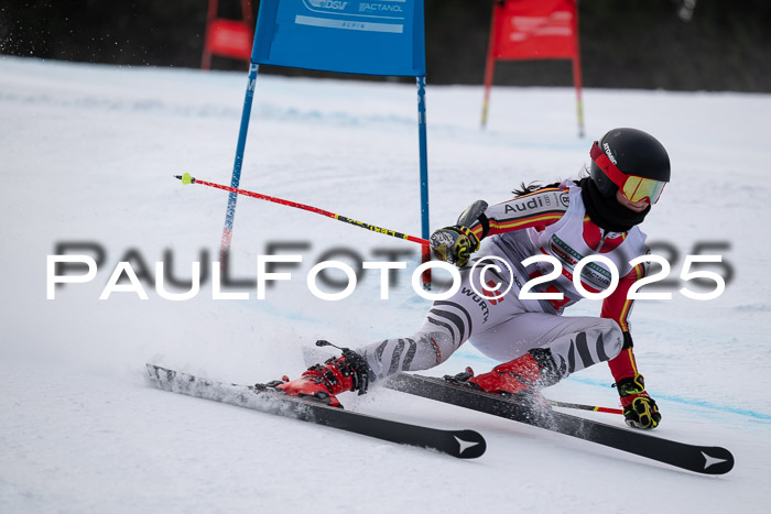 FIS Riesenslalom, Damen + Herren, Deutsche Jugendmeistersachaft 24.01.2025