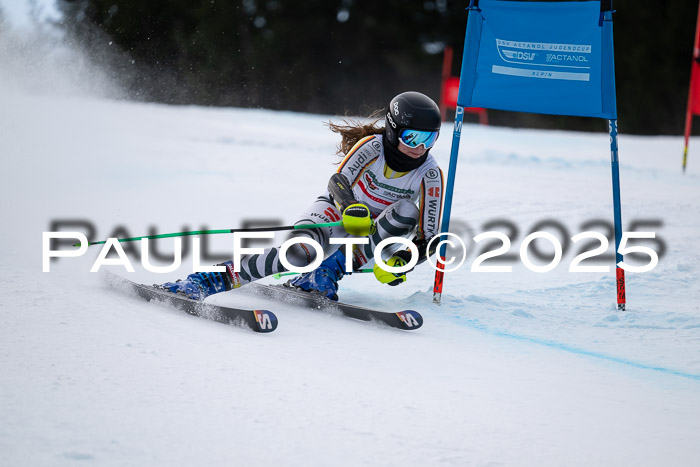 FIS Riesenslalom, Damen + Herren, Deutsche Jugendmeistersachaft 24.01.2025