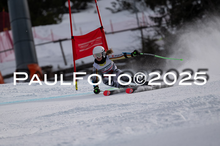 FIS Riesenslalom, Damen + Herren, Deutsche Jugendmeistersachaft 24.01.2025