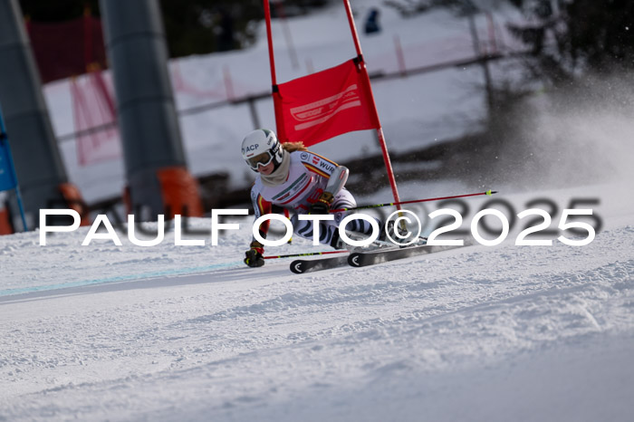 FIS Riesenslalom, Damen + Herren, Deutsche Jugendmeistersachaft 24.01.2025