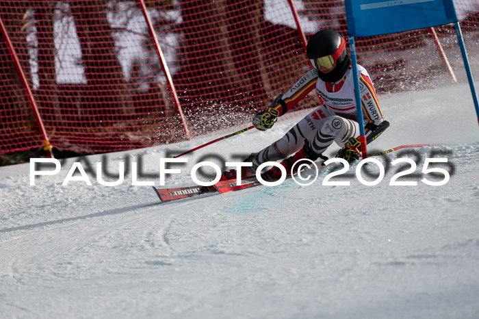 FIS Riesenslalom, Damen + Herren, Deutsche Jugendmeistersachaft 24.01.2025