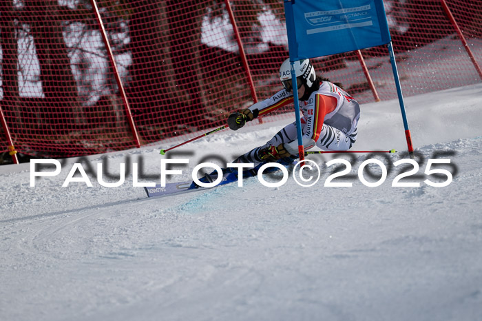 FIS Riesenslalom, Damen + Herren, Deutsche Jugendmeistersachaft 24.01.2025