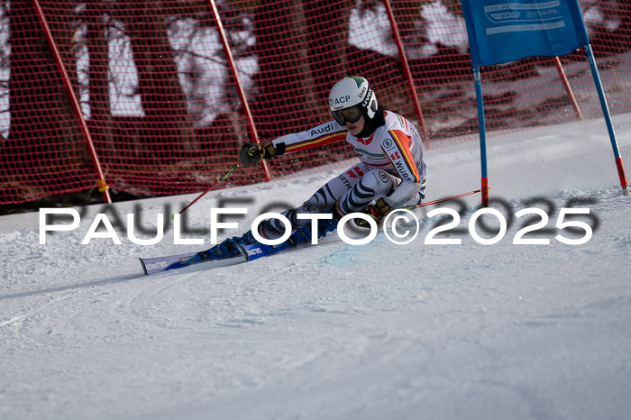 FIS Riesenslalom, Damen + Herren, Deutsche Jugendmeistersachaft 24.01.2025