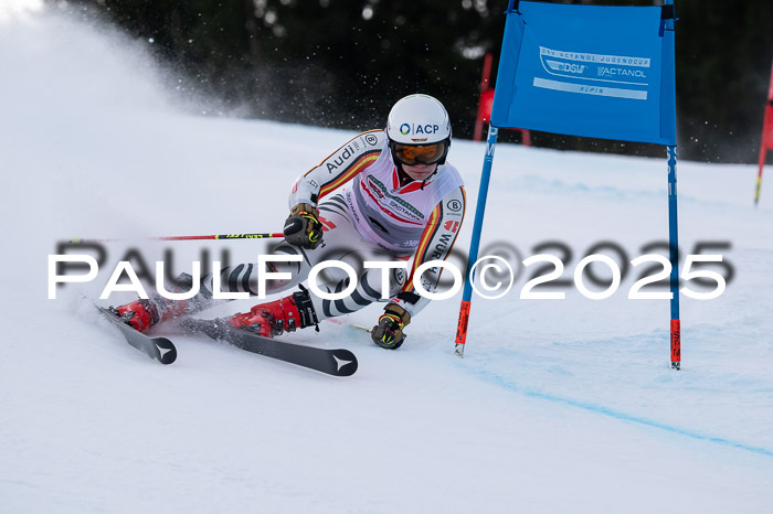 FIS Riesenslalom, Damen + Herren, Deutsche Jugendmeistersachaft 24.01.2025