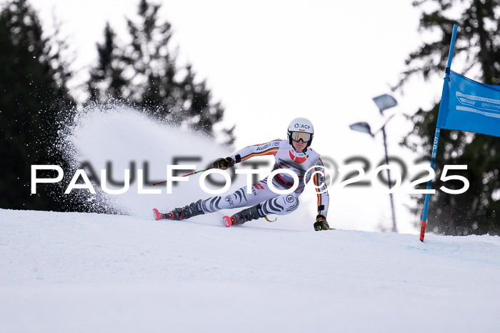 FIS Riesenslalom, Damen + Herren, Deutsche Jugendmeistersachaft 24.01.2025