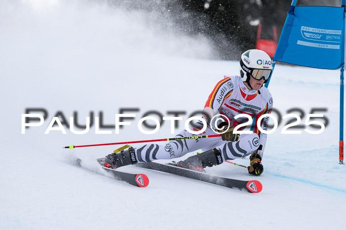 FIS Riesenslalom, Damen + Herren, Deutsche Jugendmeistersachaft 24.01.2025