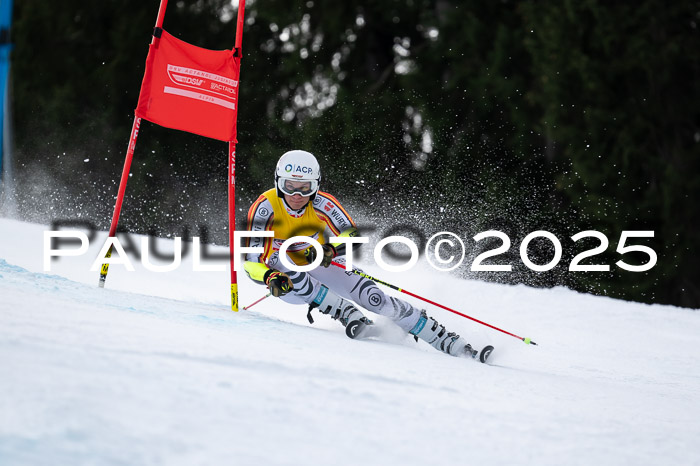 FIS Riesenslalom, Damen + Herren, Deutsche Jugendmeistersachaft 24.01.2025
