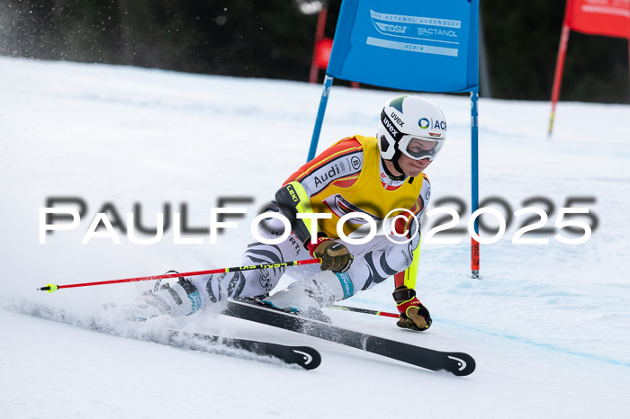 FIS Riesenslalom, Damen + Herren, Deutsche Jugendmeistersachaft 24.01.2025