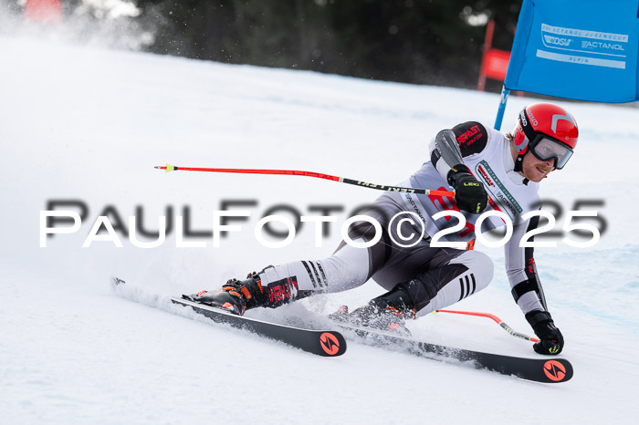 FIS Riesenslalom, Damen + Herren, Deutsche Jugendmeistersachaft 24.01.2025