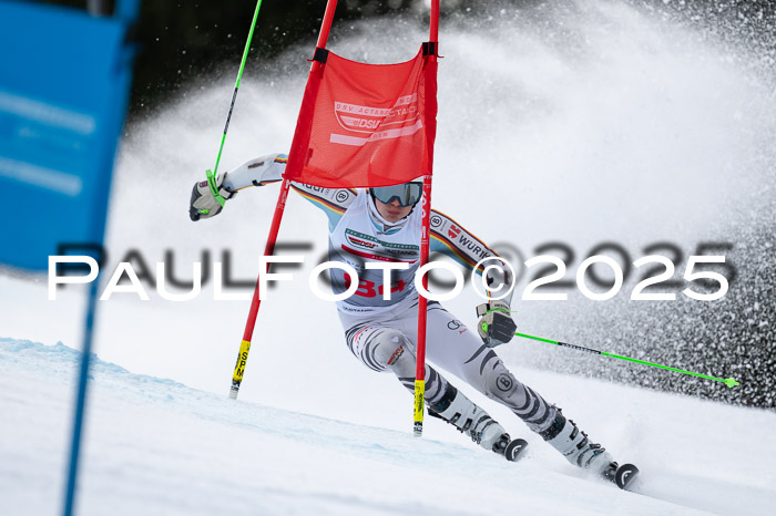 FIS Riesenslalom, Damen + Herren, Deutsche Jugendmeistersachaft 24.01.2025