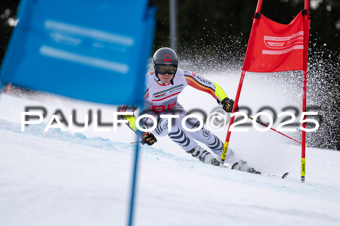 FIS Riesenslalom, Damen + Herren, Deutsche Jugendmeistersachaft 24.01.2025