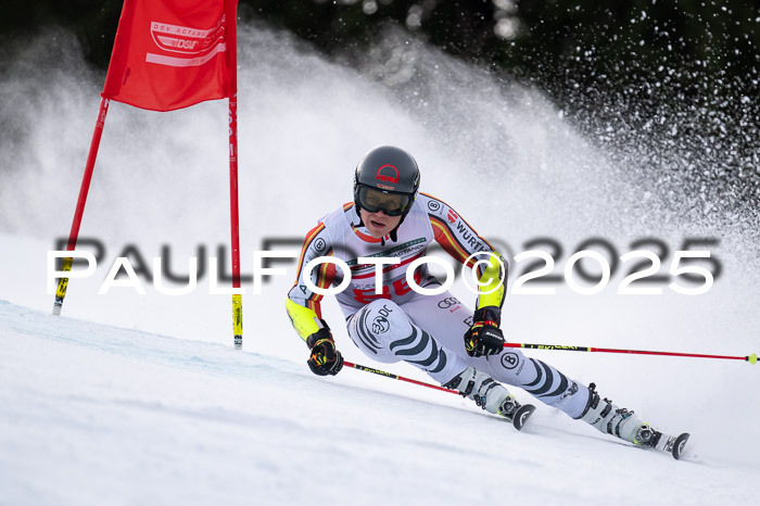 FIS Riesenslalom, Damen + Herren, Deutsche Jugendmeistersachaft 24.01.2025