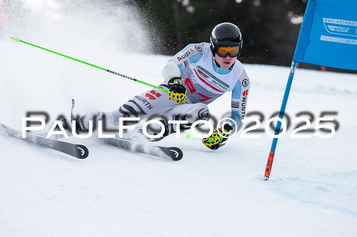 FIS Riesenslalom, Damen + Herren, Deutsche Jugendmeistersachaft 24.01.2025