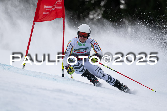 FIS Riesenslalom, Damen + Herren, Deutsche Jugendmeistersachaft 24.01.2025