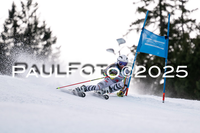 FIS Riesenslalom, Damen + Herren, Deutsche Jugendmeistersachaft 24.01.2025