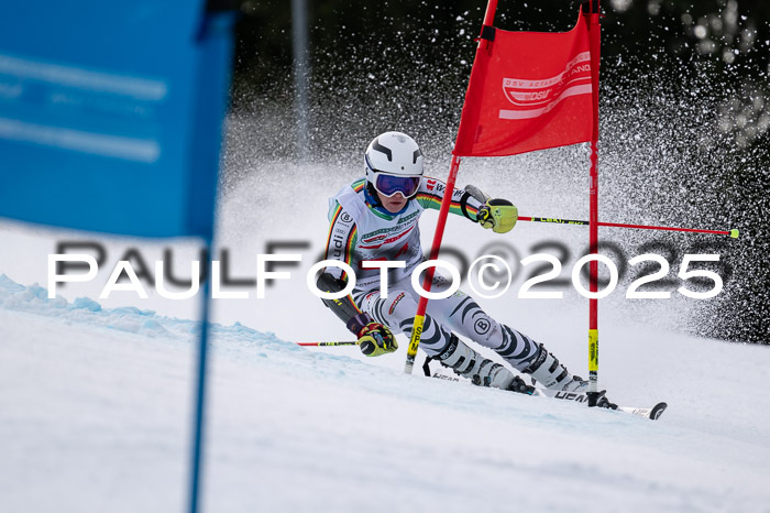 FIS Riesenslalom, Damen + Herren, Deutsche Jugendmeistersachaft 24.01.2025