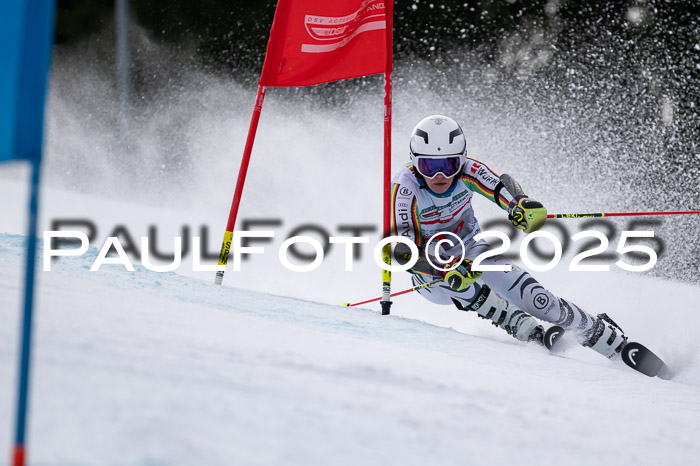 FIS Riesenslalom, Damen + Herren, Deutsche Jugendmeistersachaft 24.01.2025