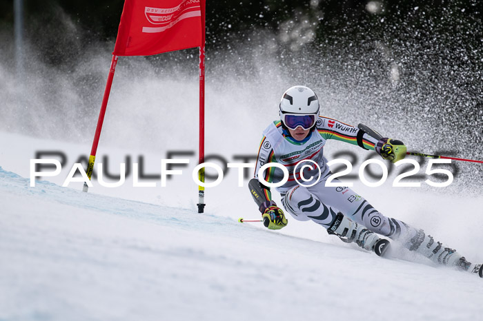 FIS Riesenslalom, Damen + Herren, Deutsche Jugendmeistersachaft 24.01.2025