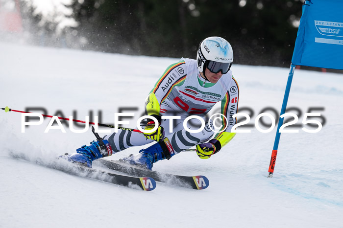 FIS Riesenslalom, Damen + Herren, Deutsche Jugendmeistersachaft 24.01.2025