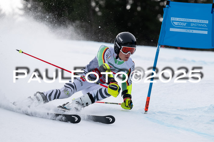 FIS Riesenslalom, Damen + Herren, Deutsche Jugendmeistersachaft 24.01.2025