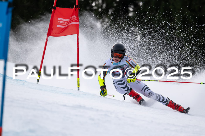 FIS Riesenslalom, Damen + Herren, Deutsche Jugendmeistersachaft 24.01.2025