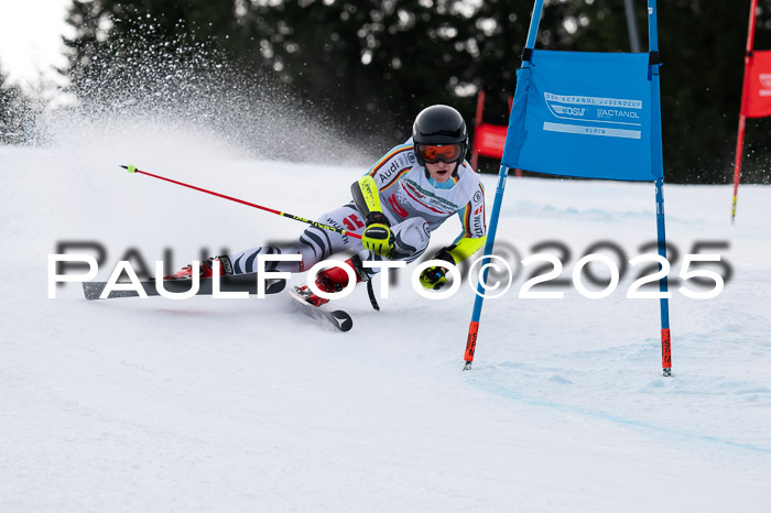FIS Riesenslalom, Damen + Herren, Deutsche Jugendmeistersachaft 24.01.2025