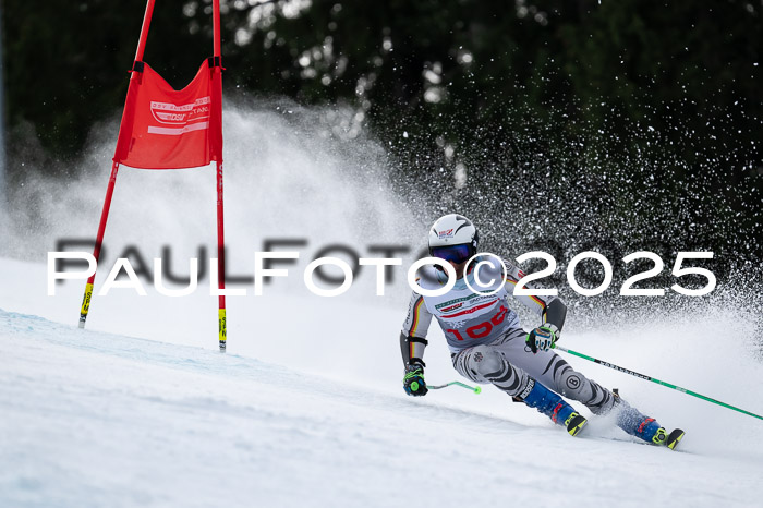FIS Riesenslalom, Damen + Herren, Deutsche Jugendmeistersachaft 24.01.2025