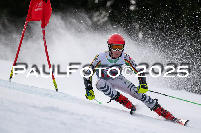 FIS Riesenslalom, Damen + Herren, Deutsche Jugendmeistersachaft 24.01.2025